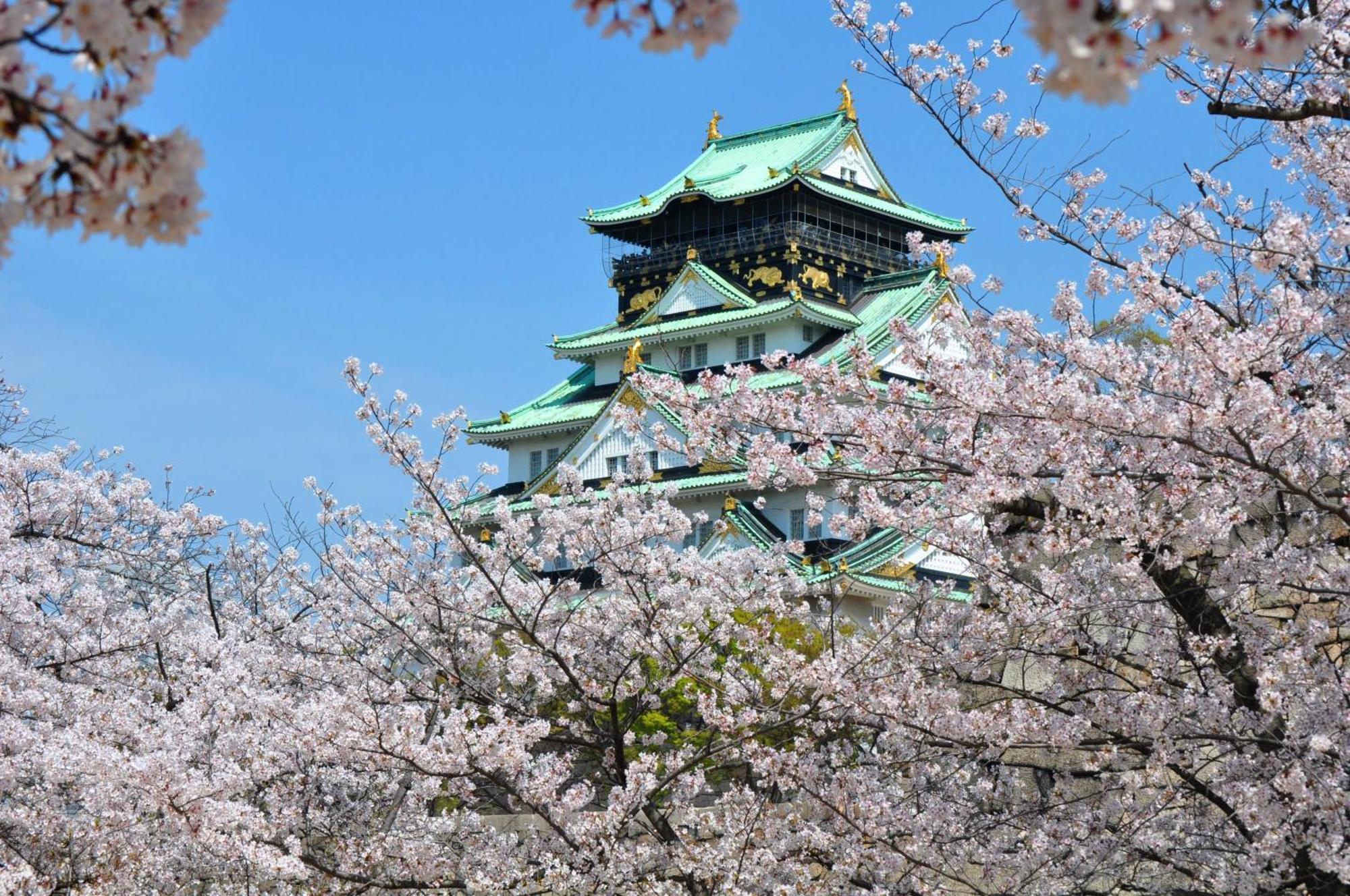 Hotel New Otani Осака Экстерьер фото