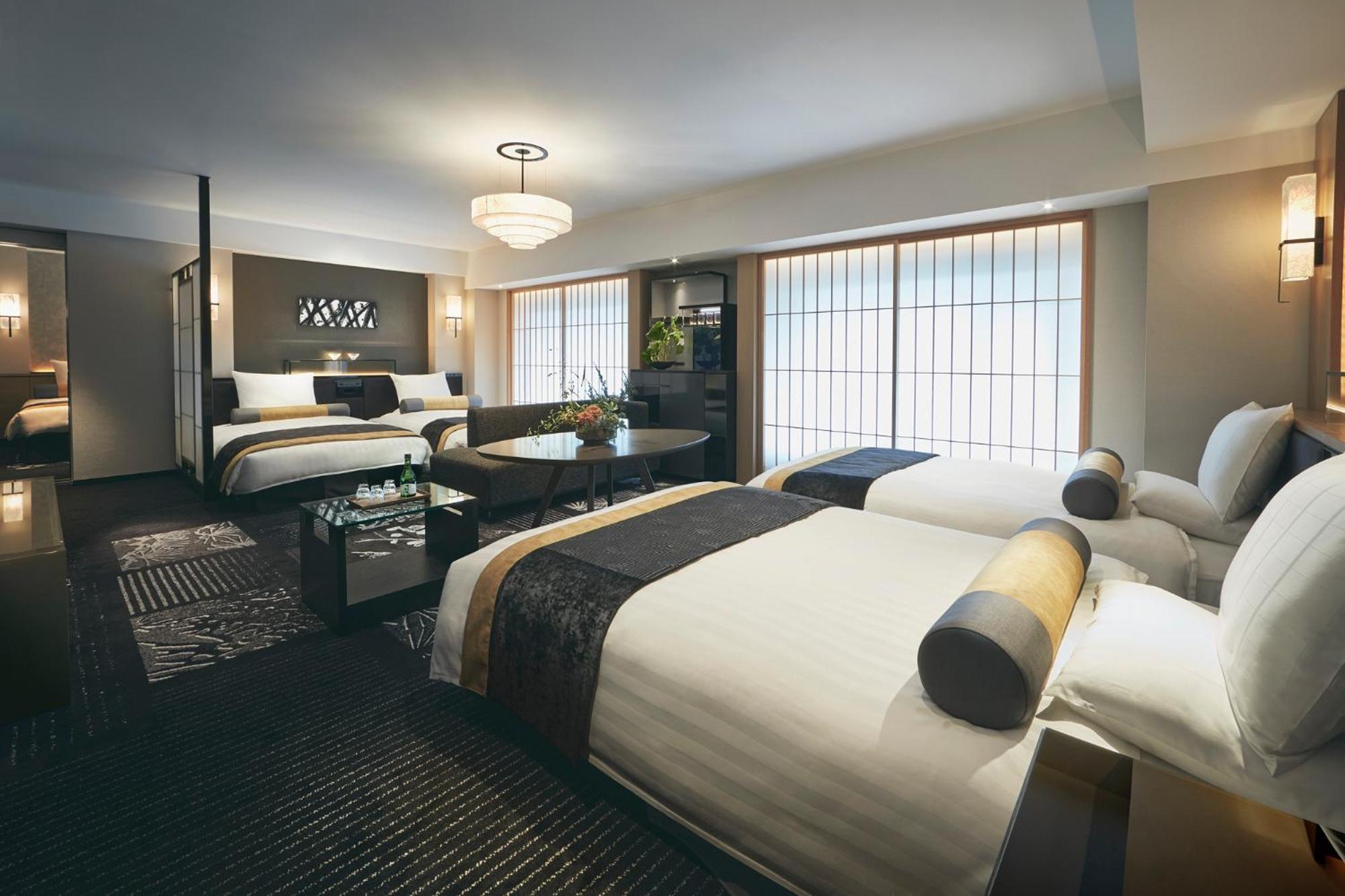 Hotel New Otani Осака Экстерьер фото