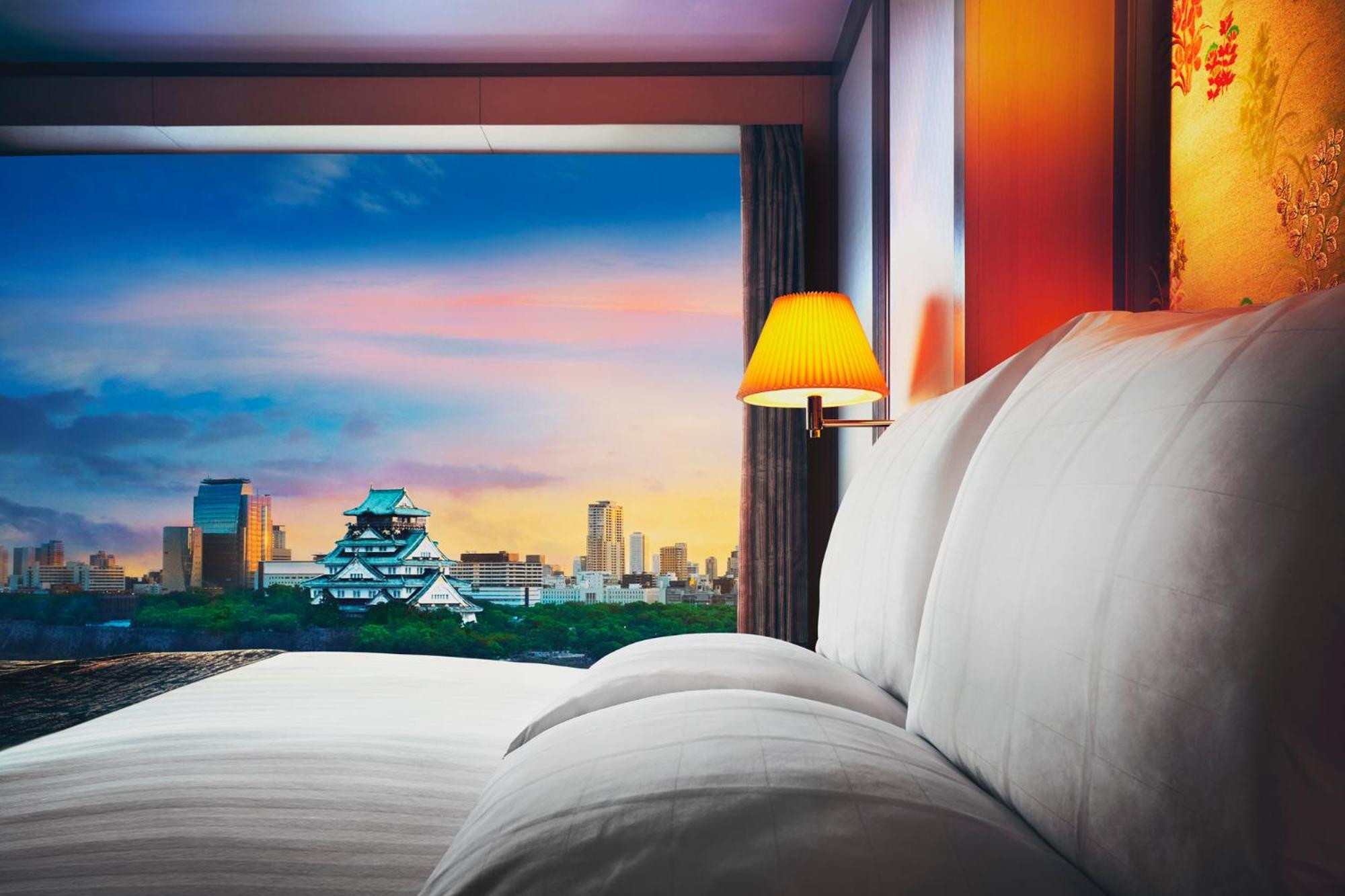 Hotel New Otani Осака Экстерьер фото Guest room